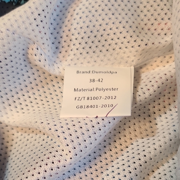 Dumolpa Blue Pineapple Men's Swim Shorts Size 38-42 NWT Drawstring/Elastic Waist - Picture 4 of 9